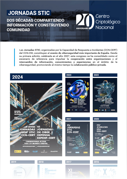 Evolución Carteles Jornadas STIC